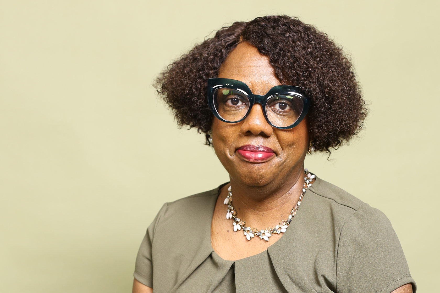 Elaine Shelly is pictured in June 2022. (Photo credit: Tia Williams of Strong Pointe Media) 